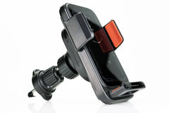 Car Phone Charger Phone Holder 15W Wireless & Wired Charger Auto Sensing One-Touch Release and Rotate