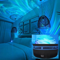 LED Galaxy Projector Light Colorful Galaxy Sky Projector Bedroom Night Light