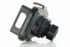 Car Phone Charger Phone Holder 15W Wireless & Wired Charger Auto Sensing One-Touch Release and Rotate