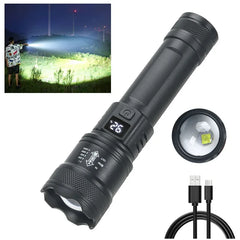 High Strong Power Led Flashlight 2000LM Tactical Torch